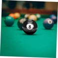 thumbnail image 4 of Raindrops Balle de Billard en Résine Durable Noire avec Rondeur de Précision et Design Équilibré, 4 of 8