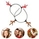 thumbnail image 2 of 2pcs desgaste simulado de la cornamenta de los aros del pelo creativo de Navidad la decoración del pelo del pelo del partido, 2 of 5
