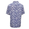 thumbnail image 1 of Camisa George Para Hombre Estampado Playero Talla G Azul, 1 of 5