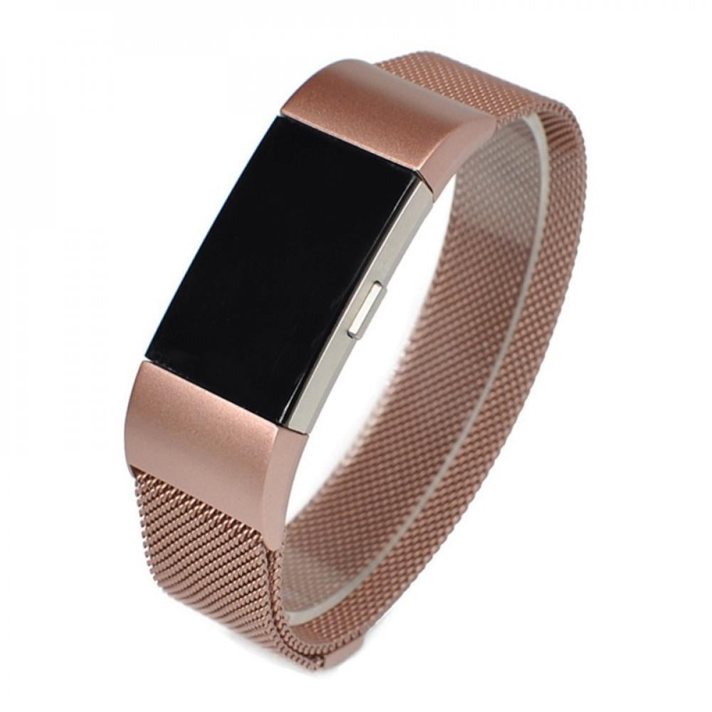 Milanese Magnetic Loop Strap Stainless Steel Wrist Band For Fitbit Charge 2 