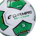 thumbnail image 3 of CHAMPRO Renegade Soccer Ball, Size 3, Optic Green, 3 of 4