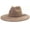 Cameo Brown, variant on Big Wide Brim Fedora Hats for Women Men Western Suede Hats Large Felt Panama Hat Rancher Hat