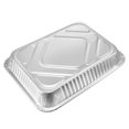thumbnail image 4 of 12.6" x 10.5" Aluminio Papel Sartenes, 81oz Desechables Bandejas Contenedores para Cocina Asar Hornear Cocinar 8uds, 4 of 5