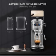 HiBREW H11 20Bar Espresso Machine - Powder/Pod Dual Use, Stainless Steel, Steam Wand