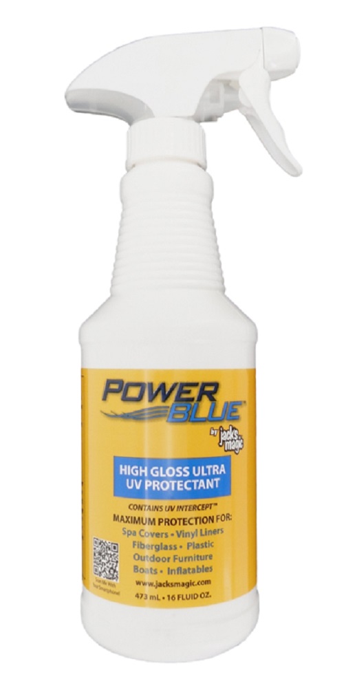 Jack's Magic JMPBUVPROTECTANT16 Power Blue High Gloss 16oz Ultra UV Protectant