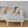thumbnail image 5 of Amrita Sen Broadcloth Zippered Pillow With Red Yellow Finish PL321BrCDSZP18x18, 5 of 5