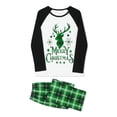 thumbnail image 4 of Christmas Family Matching Pajamas Sets Xmas Holidays Family Top Pants Set Jammies Sleepwear, 4 of 10