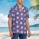 thumbnail image 3 of Fotbe Cute Pig Camisa Hawaiana para Hombre Unisex – Camisa Casual de Verano con Botones de Manga Corta de Algodón y Lino,Medium, 3 of 7