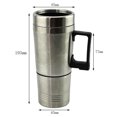thumbnail image 4 of Speravity 12V 300ml taza de calefacción automática portátil para coche en de coche calentador de agua de té y café de acero Vehículos, repuestos y accesorios Mis, 4 of 6