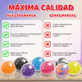thumbnail image 4 of Pelota Squishy Antiestres Hidrogel Transparente 12 Piezas colores, 4 of 5