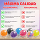 thumbnail image 4 of Pelota Squishy Antiestres Hidrogel Transparente 12 Piezas colores, 4 of 5