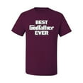 thumbnail image 2 of Wild Bobby, Funny Best Godfather Ever, Pop Culture, Men Graphic Tee, Maroon, X-Large, 2 of 3