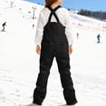 thumbnail image 5 of HCNTES Women's Snow Sports Bib Overalls Waterproof Insulated Pants with Adjustable Straps for Ladies Outdoor Activities(B-Black,M), 5 of 8