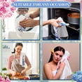 thumbnail image 5 of 4 Pcs Chinoiserie Kitchen Towels 26" x 18" Blue and White Dish Hand Towels Porcelain Tea Towels Dishcloths Kitchen Bathroom Decor Spring Holiday Housewarming Gift, 5 of 6