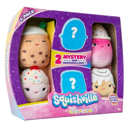 Squishville Mini Plush 6PK Sweet Tooth Squad
