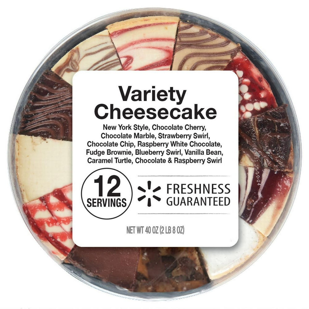 Freshness Guaranteed Delicious Cheesecake, 40 oz, 12 Slices Walmart