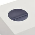 thumbnail image 4 of vidaXL Sliding Door Cabinet with Planter Box Light Grey Steel, 4 of 5