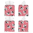 thumbnail image 2 of Kdxio French Bulldog Face Print Tissue Box Cover,Square Decorative PU Leather Facial Paper Case Organizer Holder Dispenser for Bathroom,Night Stands,Desk,Car 5.2''X5.2''X5.2'', 2 of 8