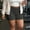 Black, variant on IUYRTFE Women Plus Size Solid Color High Waist Yoga Shorts Tight Stretch Fitness Pants for Summer Workout