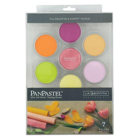 PanPastel Artists’ Painting Pastels Set - Lia Griffith Designer Kit, Set of 7
