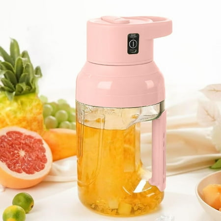 

Miommo Kuvings Juicer Clearance Sales 1.5L Portable Personal Juicer Handheld for Outdoors Sports and Travel Usb Rechargeable Fruit Juicer for Shakes Portable with 8 Home Essentials