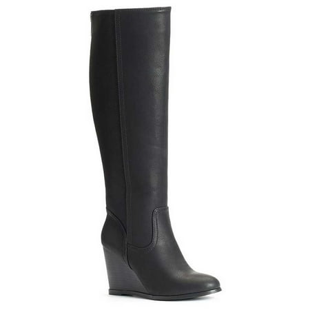 SO - SO Women's Tall Wedge Boots - Walmart.com