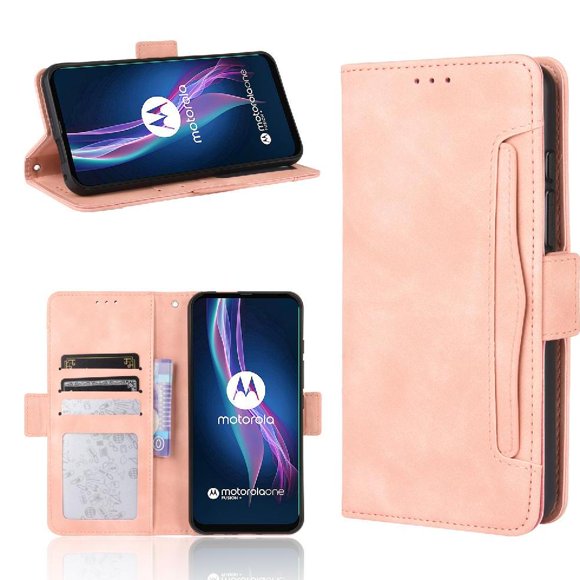 Funda Tipo Billetera GANGXUN para Motorola MOTO One Fusion Plus – Tapa Flip con Tarjetero