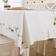 thumbnail image 5 of Mantel impermeable rectangular a prueba de aceite mantel resistente a las manchas para la decoración de la cocina, comedor, 137x137cm Jumpingount HA8964-01B, 5 of 7