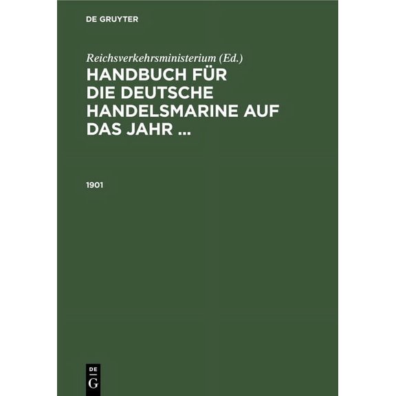 1901, (Hardcover)