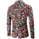 thumbnail image 5 of Chaqueta de traje con estampado de día de San Valentín informal de moda de otoño e invierno para hombre Pompotops  oipoqjl22168, 5 of 9