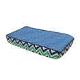 thumbnail image 5 of Bacati - Mix N Match Chevron/Dots Purple Girls Quilted Changing Pad Cover, 5 of 5