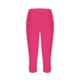 thumbnail image 5 of Bovemsi Yoga Pants For Women Leggings 2025 Summer Plus Size High Waisted Soft Casual Workout With Pockets Capri Leggings,M, 5 of 6