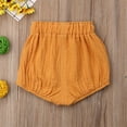 thumbnail image 3 of Aunavey Baby Girls Boys Cotton Linen Blend Cute Bloomer Shorts Loose Harem Shorts, 3 of 6