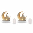 thumbnail image 2 of Ramadan Table Decorations,Eid Mubarak Islamic 2D Moon Castle Sign for Home Souvenir Collection Present for Muslim Islam Ramadan Decorations for Home,Holiday Decor, 2 of 6