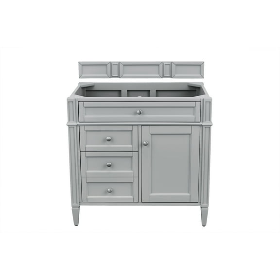 James Martin Vanities 650-V36 Brittany 36" Single Basin Poplar Wood Vanity Cabinet Only -