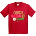 thumbnail image 3 of Inktastic Christmas Cookie Baking Crew Youth T-Shirt, 3 of 5