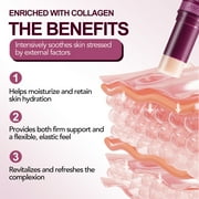 Calcium Volume Balm Stick, Hydrating & Firming Solid Moisturizer with Collagen - 3Pack