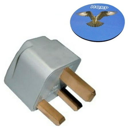 Great Britain Adapter Plug - HQRP International USA to UK British Travel Plug Adapter
