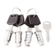 thumbnail image 1 of Cerradura para portaequipajes de techo, piezas para portaequipajes de coche, cilindros de cerradura desmontables con llave, cerraduras de barra transversal Tipo B, 1 of 9