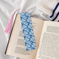 thumbnail image 4 of Kdxio Leaves And Flowers Print Metal Tassel Bookmarks,Perfect Gift for Art Lovers and Bookworms Metal Bookmarks for Women, 4 of 8