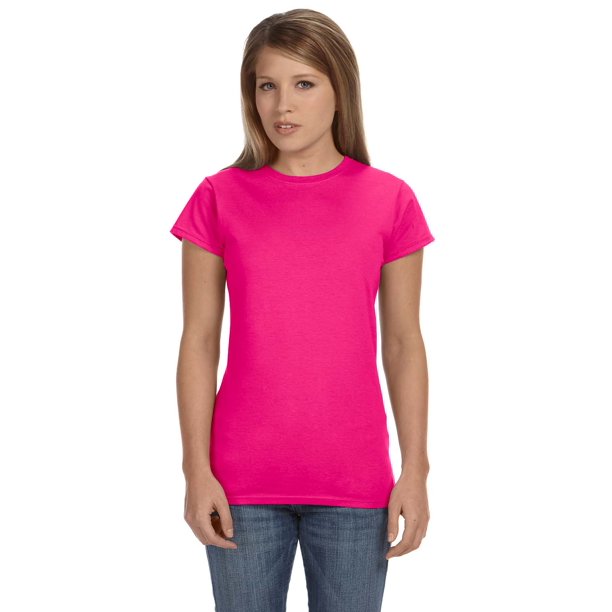 Download Gildan Gildan Women S Softstyle Preshrunk Jersey Knit T Shirt Style G64000l Walmart Com Walmart Com