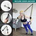 thumbnail image 2 of JJEAN-Resistance Bands Door Anchor Attachment, Secure Door Anchor Heavy Duty Door Anchor for Resistance Bands, Door Jamb Anchor for Fitness Workout Band, 2 of 2