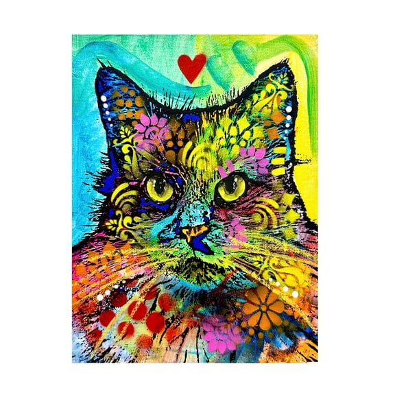 Canvas Wall Art - Dean Russo- Exclusive 'Burst' Wall Art for Living Room, Bedroom, or Office Décor by Trademark Fine Art - 14 x 19 Inches