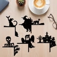 thumbnail image 3 of Del Marco La Puerta 8 Uds. Letrero Esquina Halloween Decorativo para El Y Oficina, 3 of 9