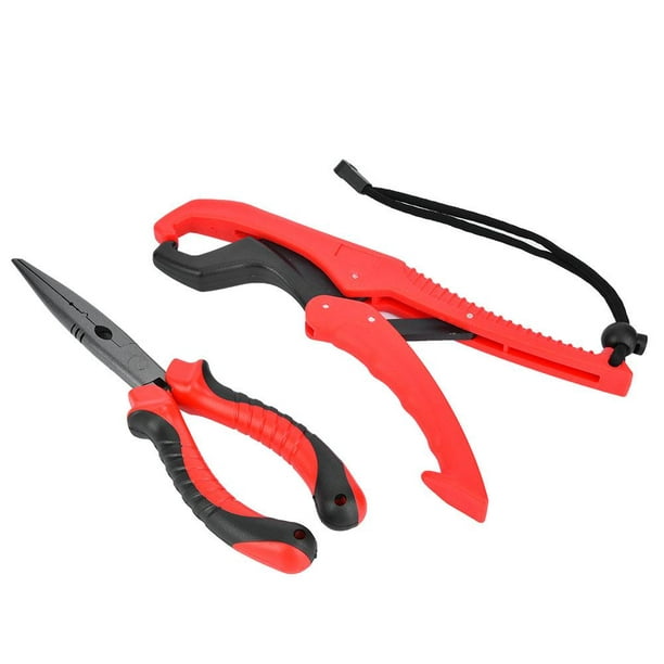 Multi-functional Stainless Steel Pointed Nose Fishing Pliers Line Cutter  Scissors Outdoor Handware Tackle Tool Accessories