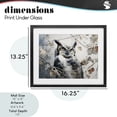 thumbnail image 4 of Stupell Industries Farmhouse Horned Owl Perched Black Framed Print Under Glass, 16 x 13, by Franklyn Gregory, 4 of 8