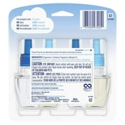 Febreze Plug in Air Fresheners, Heavy Duty Crisp Clean, Odor Eliminator for Strong Odors, Scented Oil Refill (2 Count)