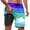 Z7-Dark Purple, variant on CHENge Board Shorts Lightweight Tropical Print Quick Dry Spring Break Swim Trunks with Soft Mesh Lining Stretch Fabric Summer Swimwear