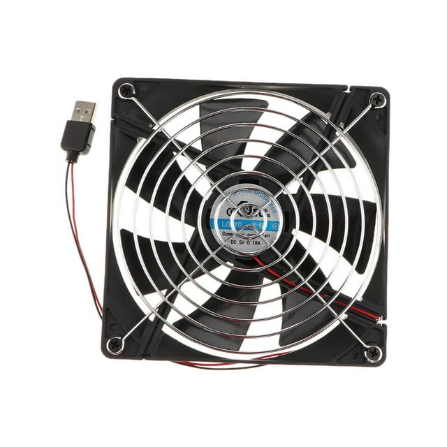 Ventidor De Enfriamiento De Ventidor Silencioso USB De 140x140 Mm 5V Para Ventidores De Radiador Pystaion / / Mini PC / / Yotijar Ventilador de refrigeración USB silencioso 14 cm