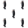 thumbnail image 1 of Guardurnaity Reemplazo de pantalón de poliéster Color sólido Casual Fácil de combinar Fotografía de viaje Pantalón largo Ropa Dark XL Type2 NO2, 1 of 6